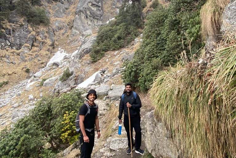 En el camino hacia Triund
