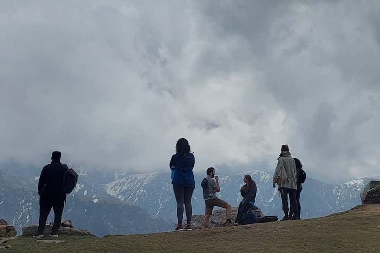 Foto de grupo en Triund