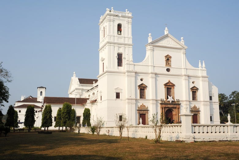 La cathédrale Sainte-Catherine ou cathédrale de Goa