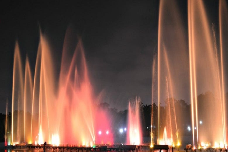 Les fontaines Jawahar Circle