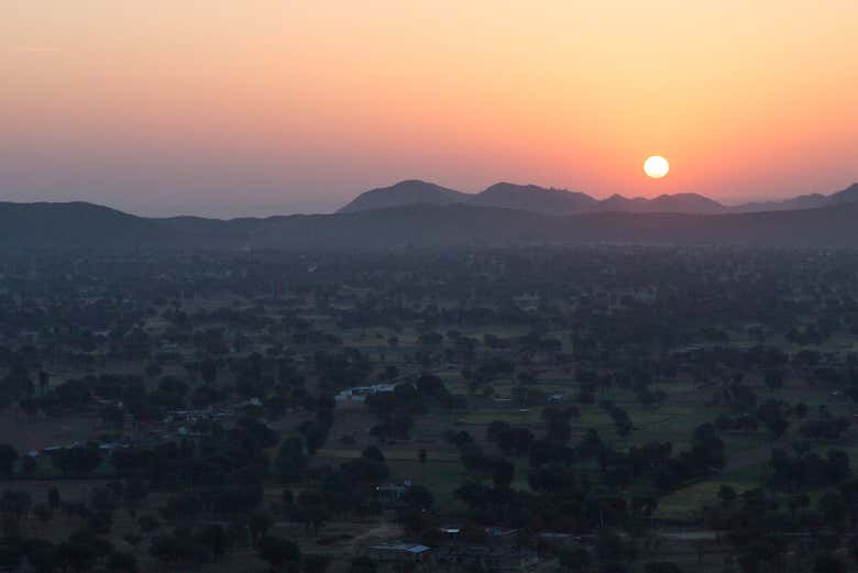 Amanece en Jaipur