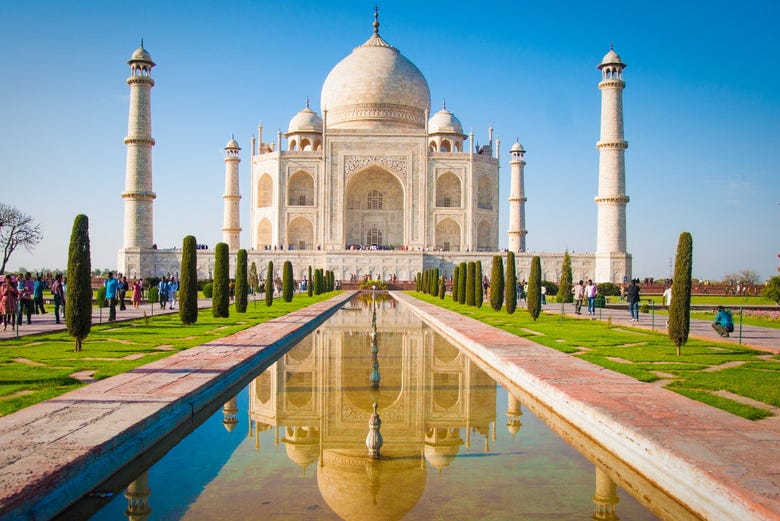 Visite du Taj Mahal