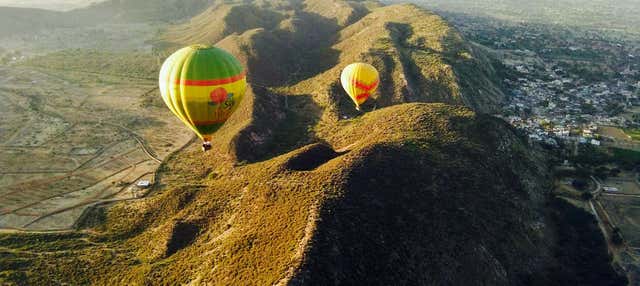 Vol en montgolfière au dessus de Jaipur