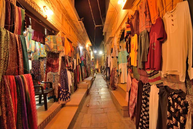 Recorriendo las calles de Jaisalmer