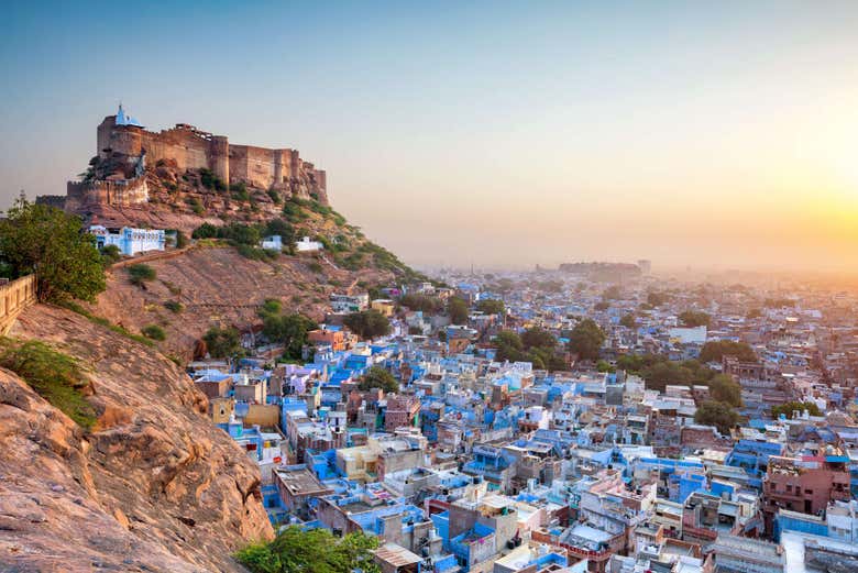 Vue panoramique sur Jodhpur