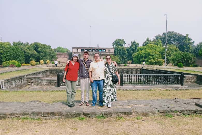 Momento foto en Shaniwar Wada