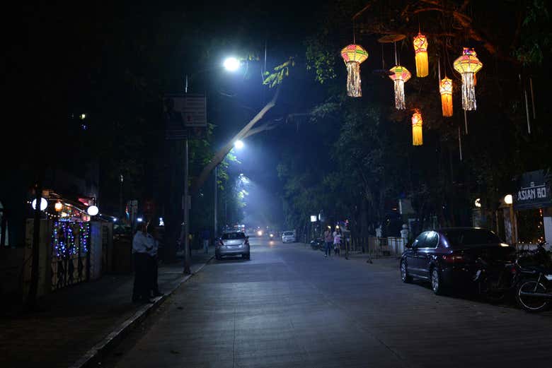 Koreagon Park à noite