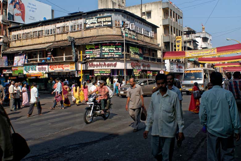 Mercados del centro de Pune