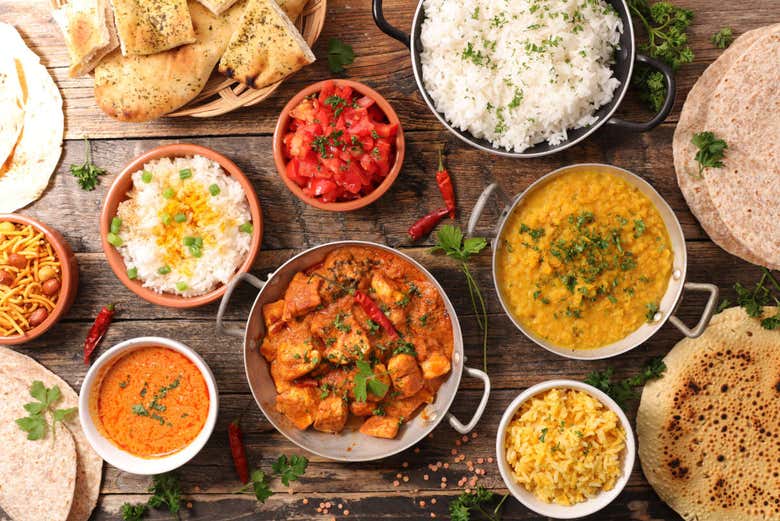 Des plats indiens