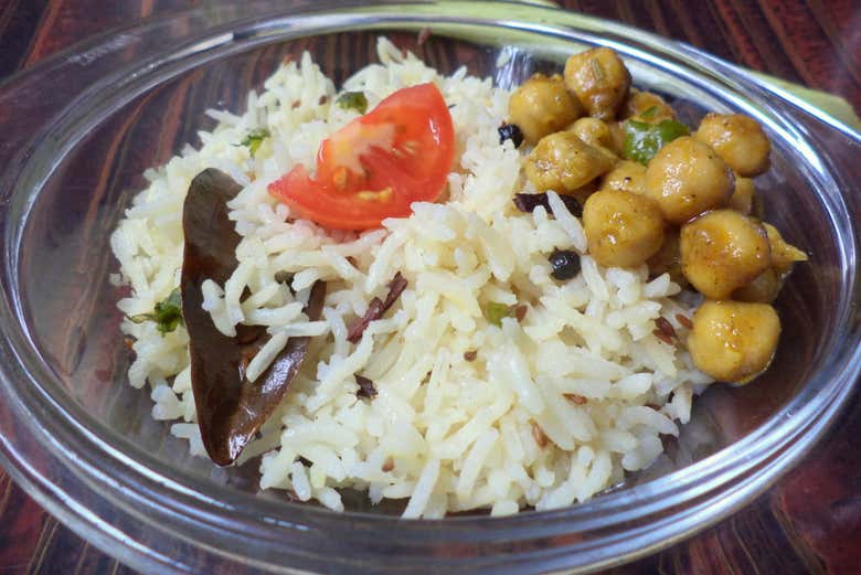 Plato típico en Trivandrum