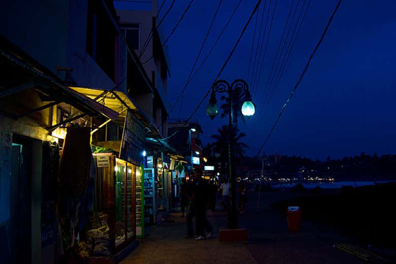 Tour noturno por Trivandrum