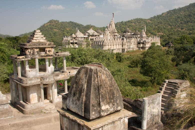 Vue panoramique sur Ranakpur