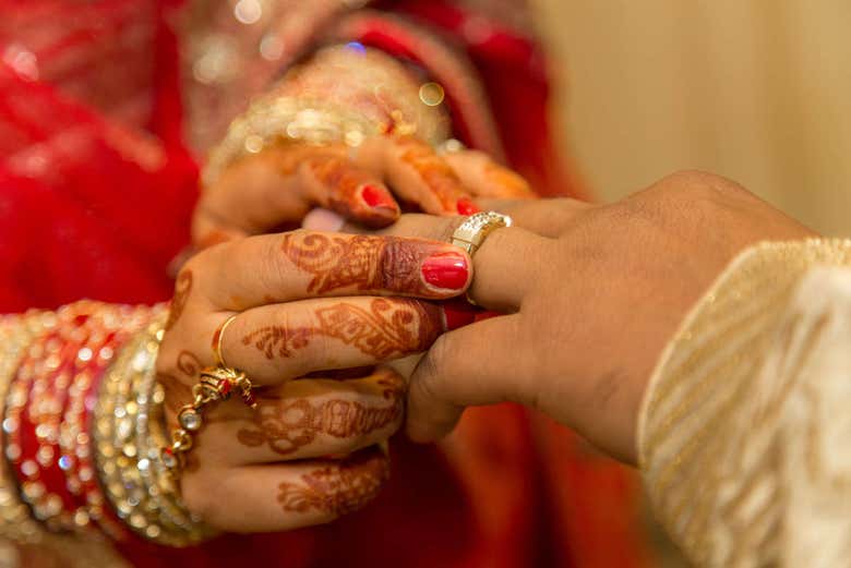 Matrimonio indù a Varanasi
