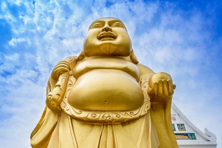 Buda dorado en Sarnath