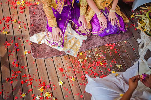 Boda balinesa ¡Cásate con el rito tradicional!