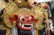 Espetáculo de dança Barong em Batubulan