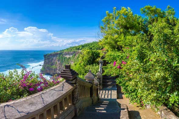 Excursion privée au sud de Bali, au temple d'Uluwatu et à Jimbaran