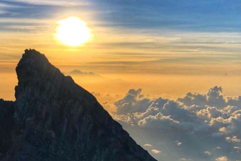 Sunrise at Mount Agung