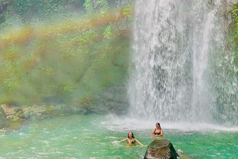Un bagno rinfrescante