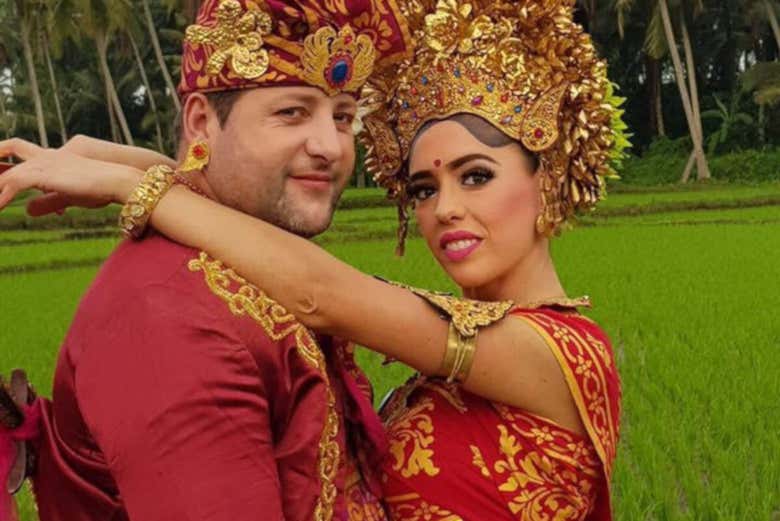 Ready for a Balinese wedding