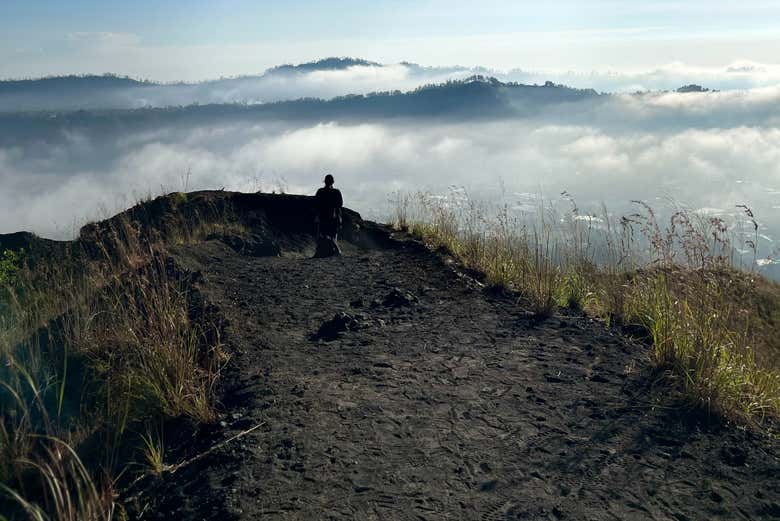 Los senderos del monte Batur