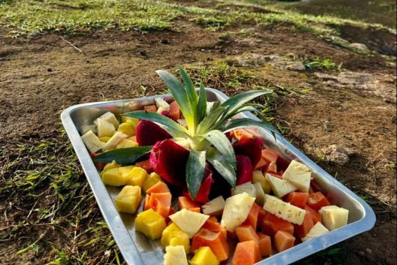 Saborearemos fruta de temporada
