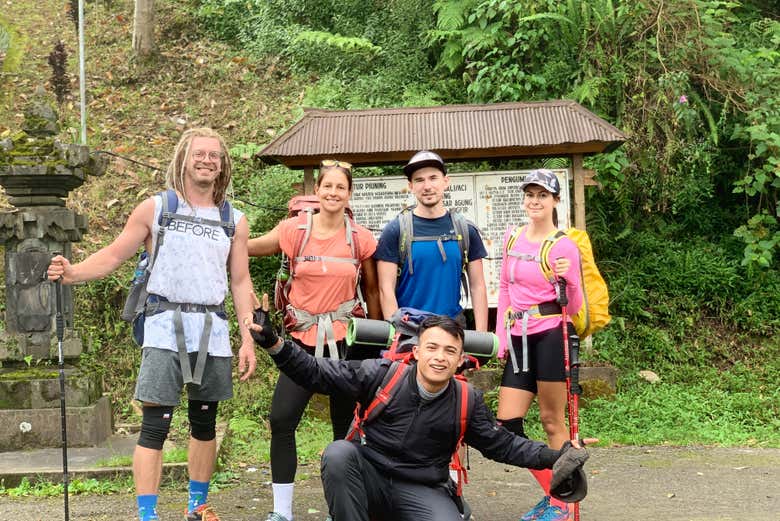 ¡Listos para el trekking!