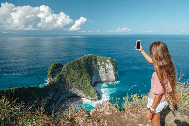 Manta Point, sur l'île de Nusa Penida