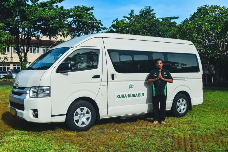 Tutto pronto per il trasporto tra Ubud e Kuta