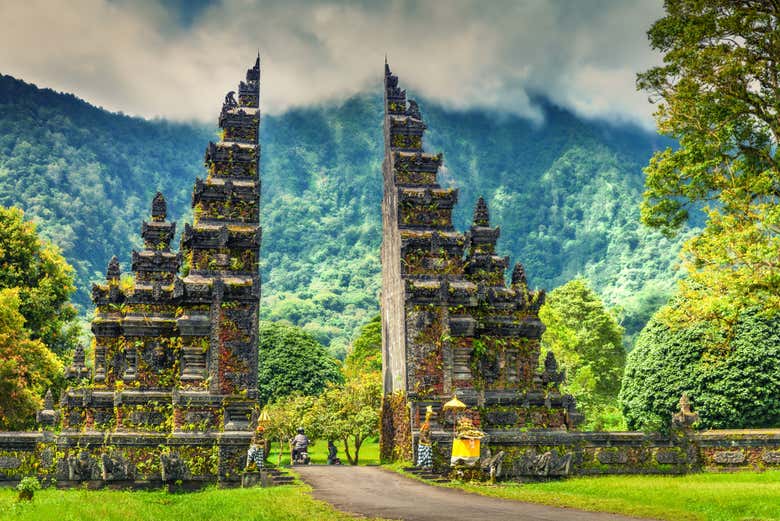 Balinese temple