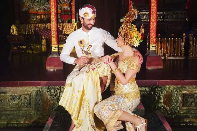 Newlyweds in Bali