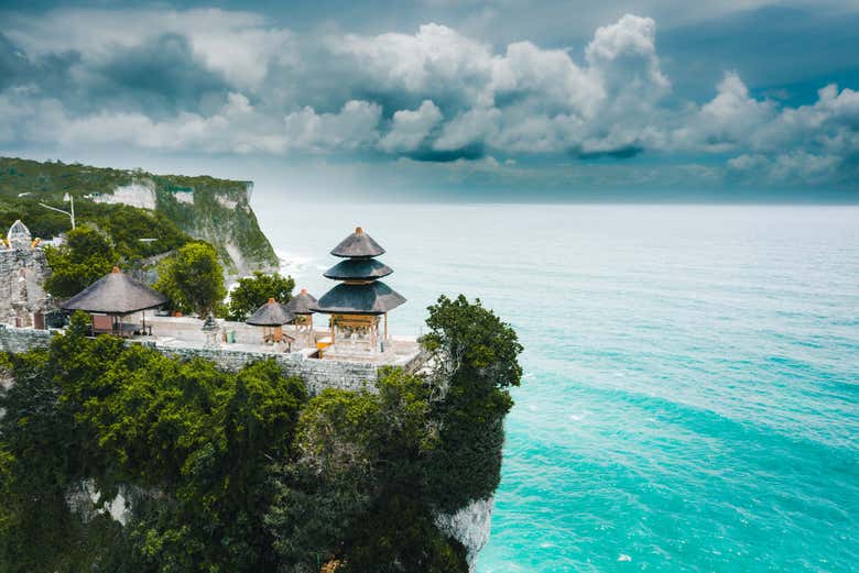 Il tempio di Luhur Uluwatu a Bali