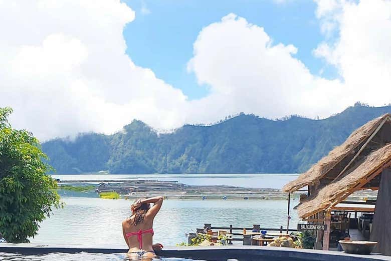 Take a dip at Mount Batur's Hot Springs