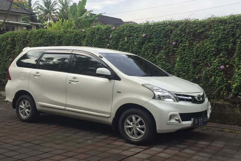 Rental car with driver