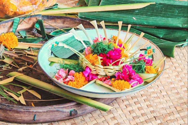 Des offrandes balinaises