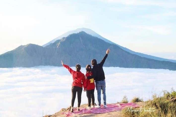 Vue du mont Batur