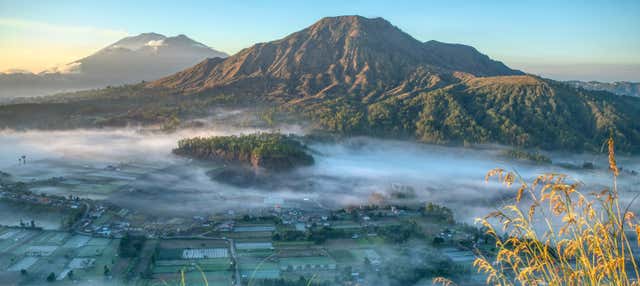 Randonnée sur le mont Batur au lever du soleil