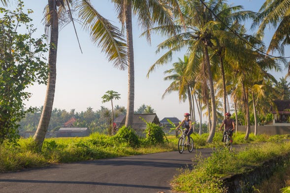Balade à vélo à Ubud et Kintamani