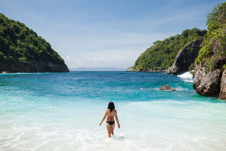 Una de las playas de Bali