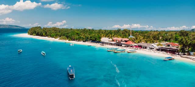 Excursão privada a Gili Meno e Gili Trawangan de barco