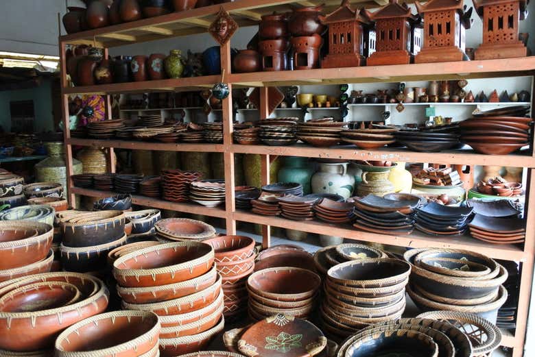 Artesanía típica de Lombok