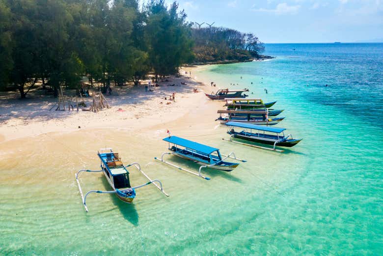 Bateaux à Gili Rengit