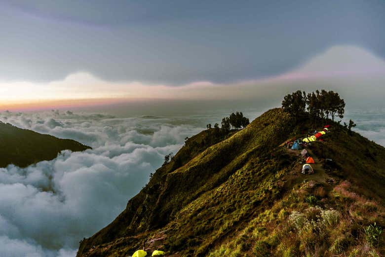 Camping in the clouds