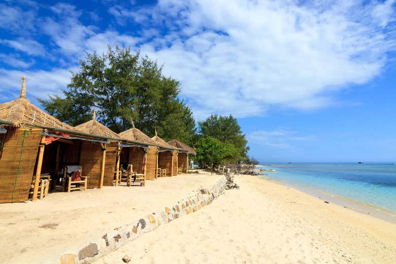 Plage de Gili Meno