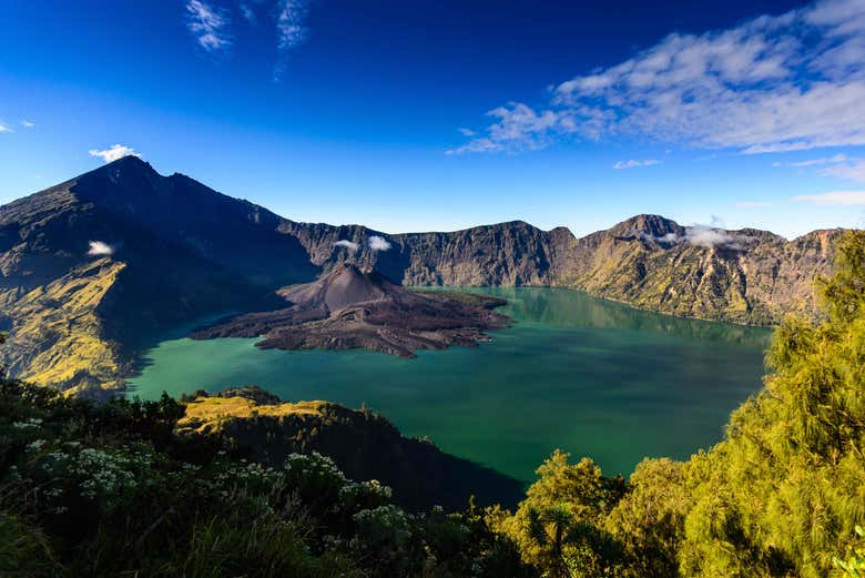 Lac du mont Rinjani