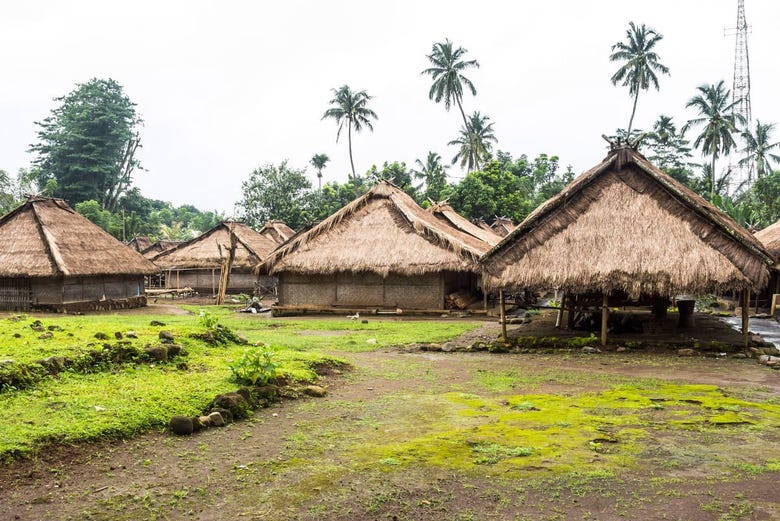 Un villaggio Sasak di Lombok