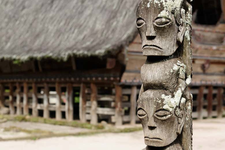 Aldeas de la isla Samosir