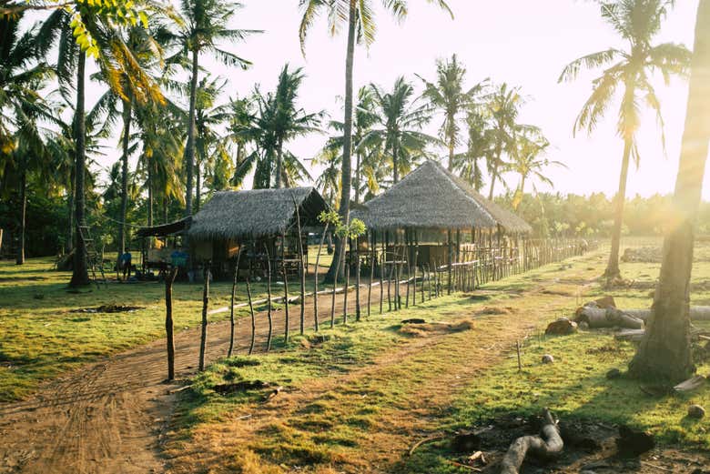 Le capanne delle isole Gili