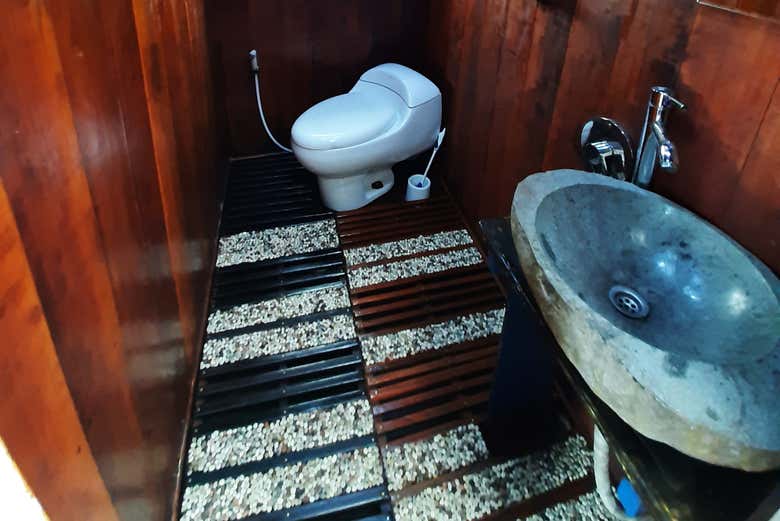 Bain privé pour les hôtes