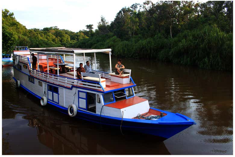 Le bateau de la croisière